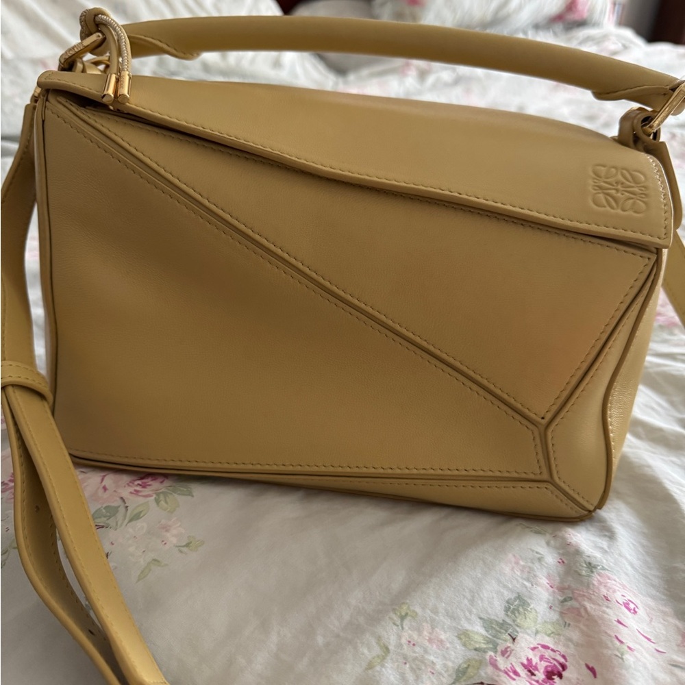 Loewe Women's Tan Leather Bag